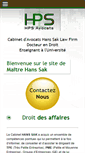 Mobile Screenshot of hansak-avocats.com